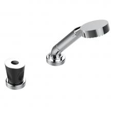 THG U3E-6532/60A-A08 - Deck mounted mixer with handshower, progressive cartridge