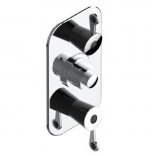 THG U3F-5400BE - U3F-5400BE - Trim For Thg Thermostatic Valve 2 Volume Controls Ref. 5400Ae/Us