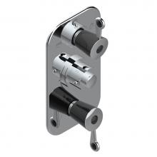 THG U3F-5540BE-A02 - Trim for thg thermostat with 2-way diverter and on/off control, rough part supplied with fixing bo