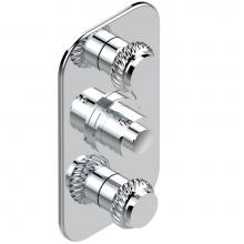 THG U4C-5400BE - U4C-5400BE - Trim For Thg Thermostatic Valve 2 Volume Controls Ref. 5400Ae/Us