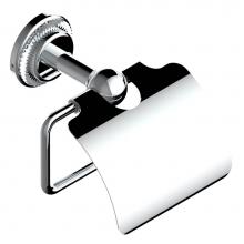 THG U4D-538AC-F05 - Toilet paper holder, single mount with cover