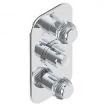 THG U4D-5540BE-F05 - Trim for thg thermostat with 2-way diverter and on/off control, rough part supplied with fixing bo