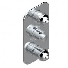 THG U4E-5400BE - U4E-5400BE - Trim For Thg Thermostatic Valve 2 Volume Controls Ref. 5400Ae/Us