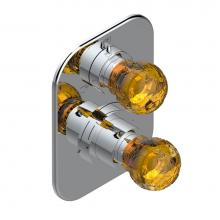 THG U5A-5500BE-A02 - Trim for thg thermostat with 2-way diverter, rough part supplied with fixing box ref. 5 500AE/US