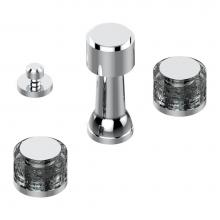 THG U5C-207KA - U5C-207KA - Deck Mounted 3 Hole Bidet W/Vertical Spray Vacuum Breaker And Drain