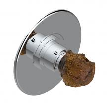 THG U5D-5100BR-A02 - Trim for THG thermostatic valve, rough part supplied with fixing box ref. 5 200AE/US - Round plate