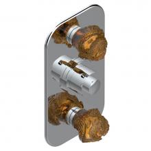 THG U5D-5400BE - U5D-5400BE - Trim For Thg Thermostatic Valve 2 Volume Controls Ref. 5400Ae/Us