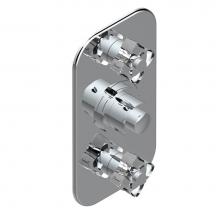 THG U6A-5400BE - U6A-5400BE - Trim For Thg Thermostatic Valve 2 Volume Controls Ref. 5400Ae/Us