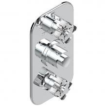 THG U6A-5540BE-F05 - Trim for thg thermostat with 2-way diverter and on/off control, rough part supplied with fixing bo