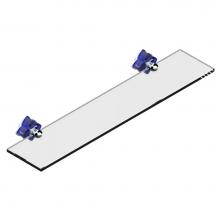 THG U6B-564 - U6B-564 - Glass Shelf 23 5/8'' Long With Brackets