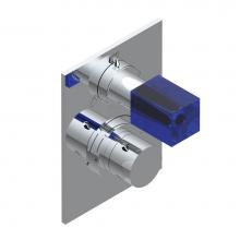 THG U6K-5500BE-A02 - Trim for thg thermostat with 2-way diverter, rough part supplied with fixing box ref. 5 500AE/US