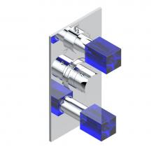 THG U6K-5540BE - U6K-5540BE - Trim For Thg Thermostat With 2 Way Diverter And On/Off Control Ref.5540Ae/Us