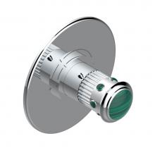 THG U7A-5100BR-F05 - Trim for THG thermostatic valve, rough part supplied with fixing box ref. 5 200AE/US - Round plate