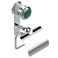 THG U7A-538AC-F05 - Toilet paper holder, single mount with cover