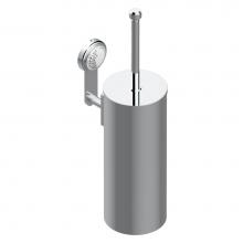 THG U8A-4720C - U8A-4720C - Metal Toilet Brush Holder With Brush With Cover Wall Mounted