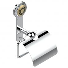 THG U8B-538AC-F05 - Toilet paper holder, single mount with cover