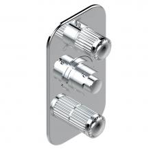 THG U93-5540BE-F05 - Trim for thg thermostat with 2-way diverter and on/off control, rough part supplied with fixing bo