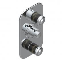 THG U95-5540BE-F05 - Trim for thg thermostat with 2-way diverter and on/off control, rough part supplied with fixing bo
