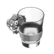 THG U6M-536C-H56 - Wall Mounted Glass Holder With Baccarat Crystal Glass