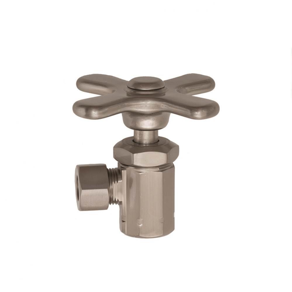 3/8'' IPS X 3/8'' Od Ang/Stp- Cross Hndl