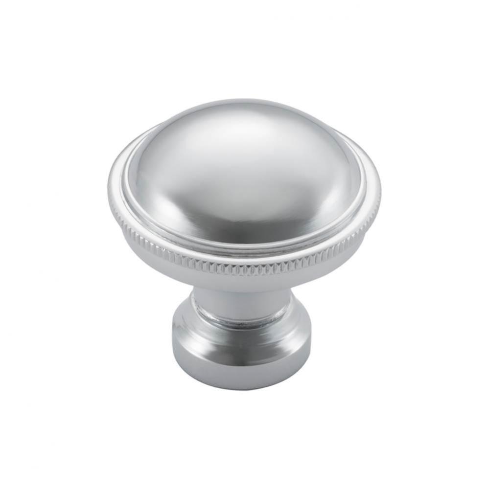 Purity Knob 1 1/8 Inch Polished Chrome