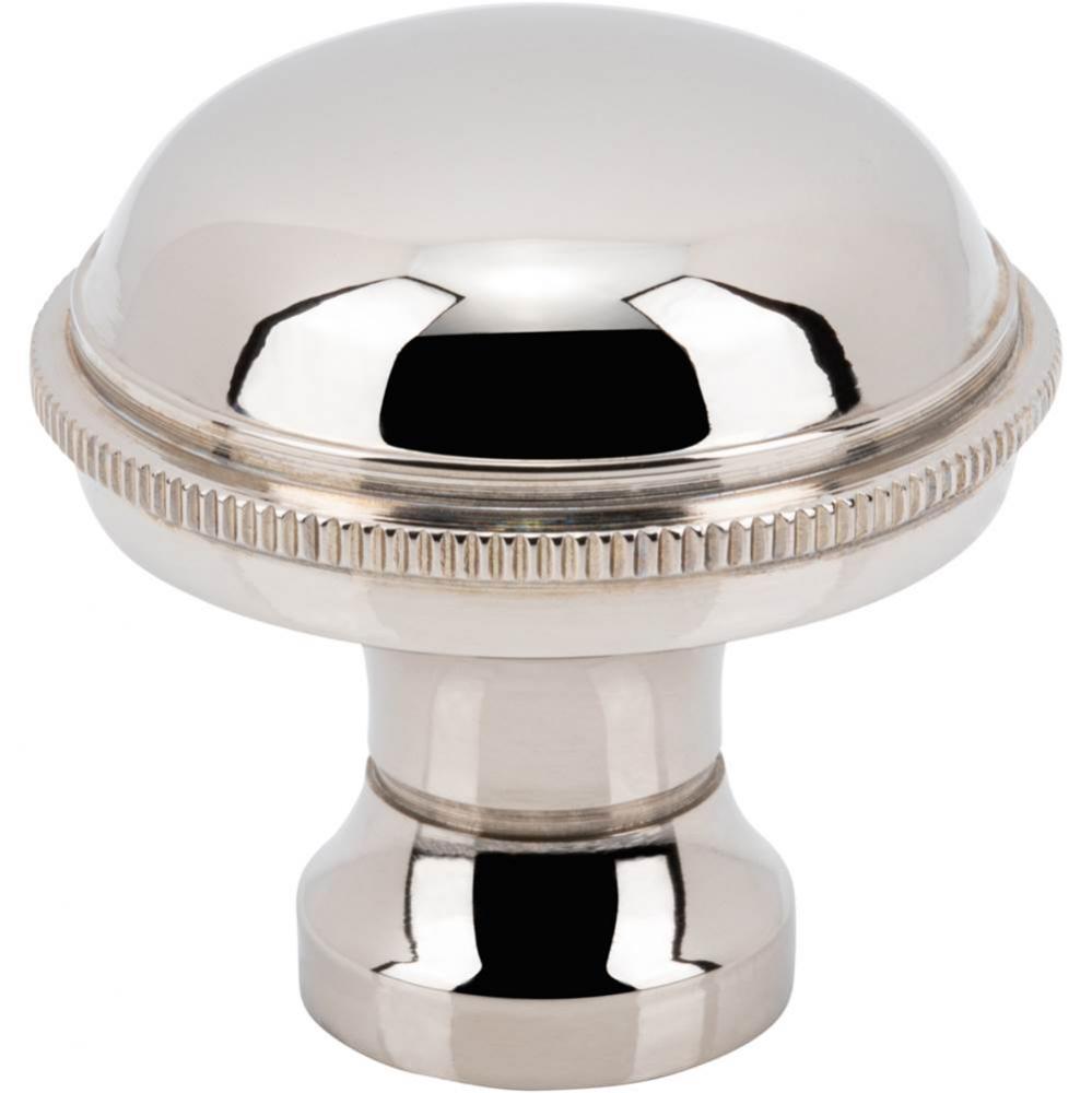 Purity Knob 1 5/16 Inch Polished Nickel