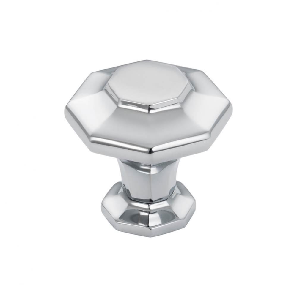 Palazzo Knob 1 3/8 Inch Polished Chrome