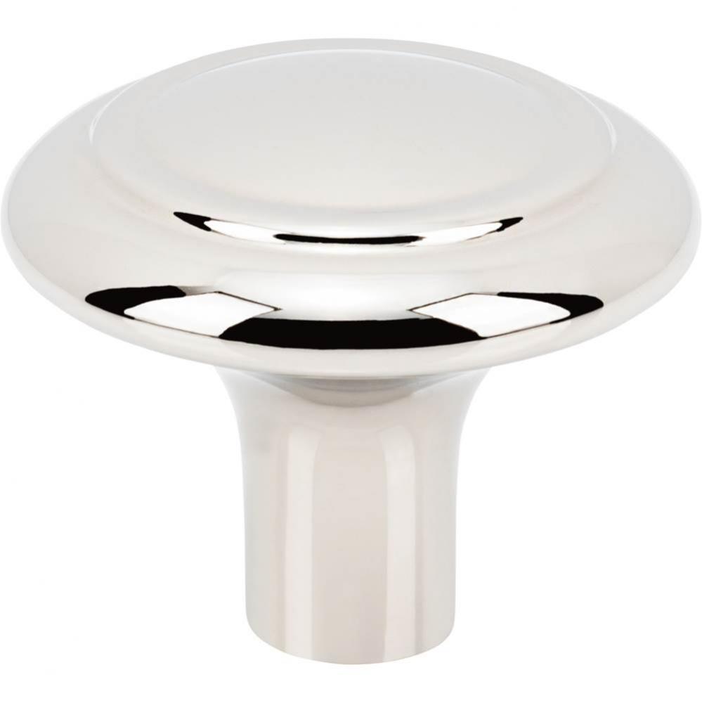 Cala Knob 1 5/16 Inch Polished Nickel