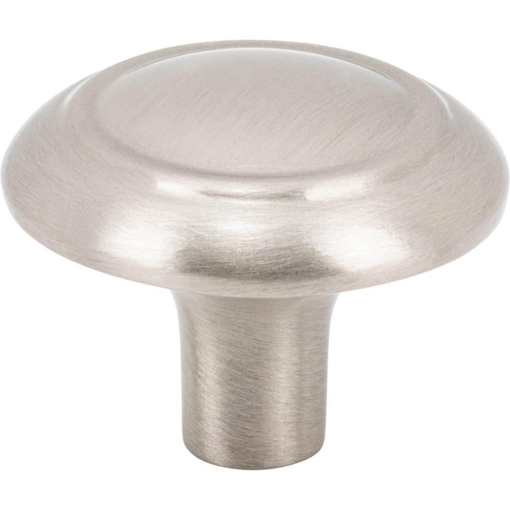 Cala Knob 1 1/2 Inch Brushed Satin Nickel