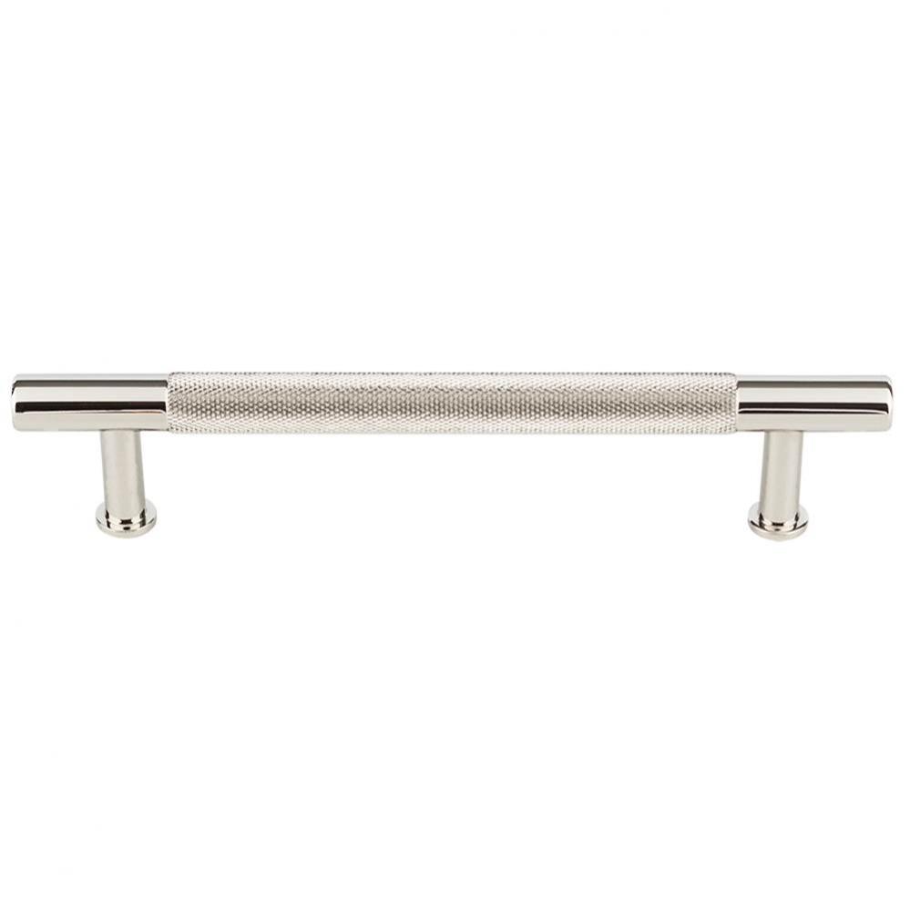 Beliza Knurled Bar Pull 5 1/16 Inch (c-c) Polished Nickel