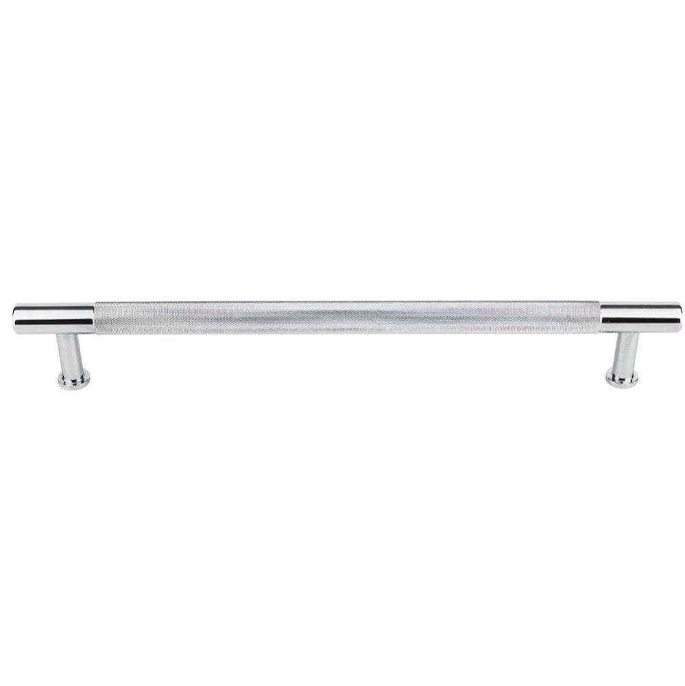 Beliza Knurled Appliance Pull 12 Inch (c-c) Polished Chrome