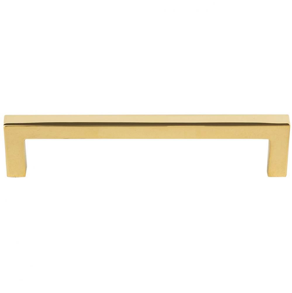 Simplicity Bar Pull 5 1/16'' (c-c) - Unlacquered Brass