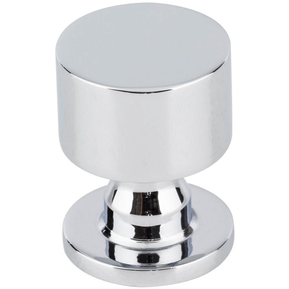 Dante Knob 1 Inch Polished Chrome