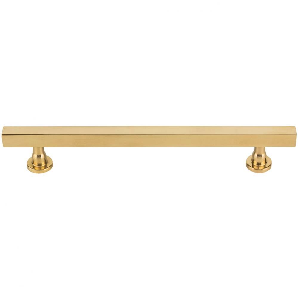 Dante Pull 6 5/16 Inch Unlaquered Brass