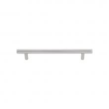 Vesta V7202BSN - Insignia Pull 6 5/16 Inch (c-c) Brushed Satin Nickel