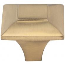 Vesta V7301SB - Alston Knob 1 5/16 Inch Satin Brass