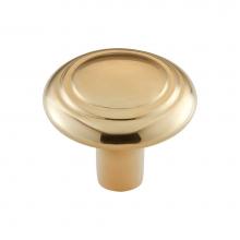 Vesta V7353ULB - Cala Knob 1 3/16'' - Unlacquered Brass