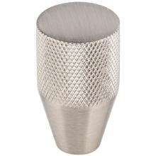 Vesta V7405BSN - Beliza Conical Knurled Knob 3/4 Inch Brushed Satin Nickel