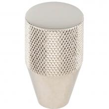 Vesta V7405PN - Beliza Conical Knurled Knob 3/4 Inch Polished Nickel