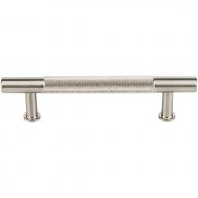 Vesta V7409BSN - Beliza Knurled Bar Pull 3 3/4 Inch (c-c) Brushed Satin Nickel