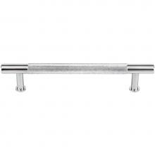 Vesta V7410PC - Beliza Knurled Bar Pull 5 1/16 Inch (c-c) Polished Chrome