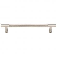Vesta V7411BSN - Beliza Knurled Bar Pull 6 5/16 Inch (c-c) Brushed Satin Nickel