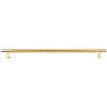 Vesta V7413PB - Beliza Knurled Bar Pull 12 Inch (c-c) Polished Brass