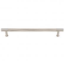 Vesta V7414BSN - Beliza Knurled Appliance Pull 12 Inch Brushed Satin Nickel