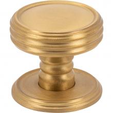 Vesta V7601SB - Divina Knob 1 1/4 Inch Satin Brass