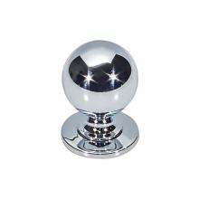 Vesta V7700PC - Divina Round Smooth Knob 1 Inch Polished Chrome