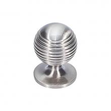 Vesta V7712BSN - Divina Round Rimmed Knob 1 1/4 Inch Brushed Satin Nickel