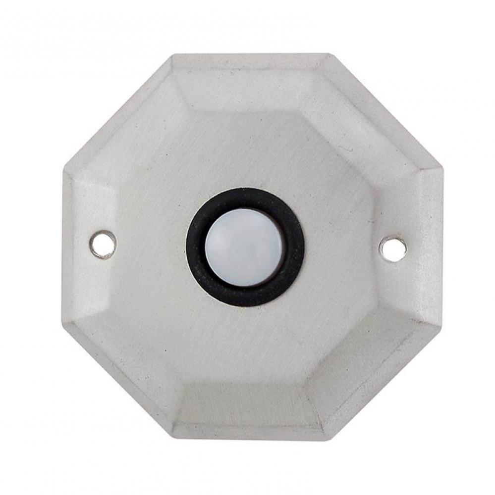 Archimedes, Doorbell, Octagon, Satin Nickel