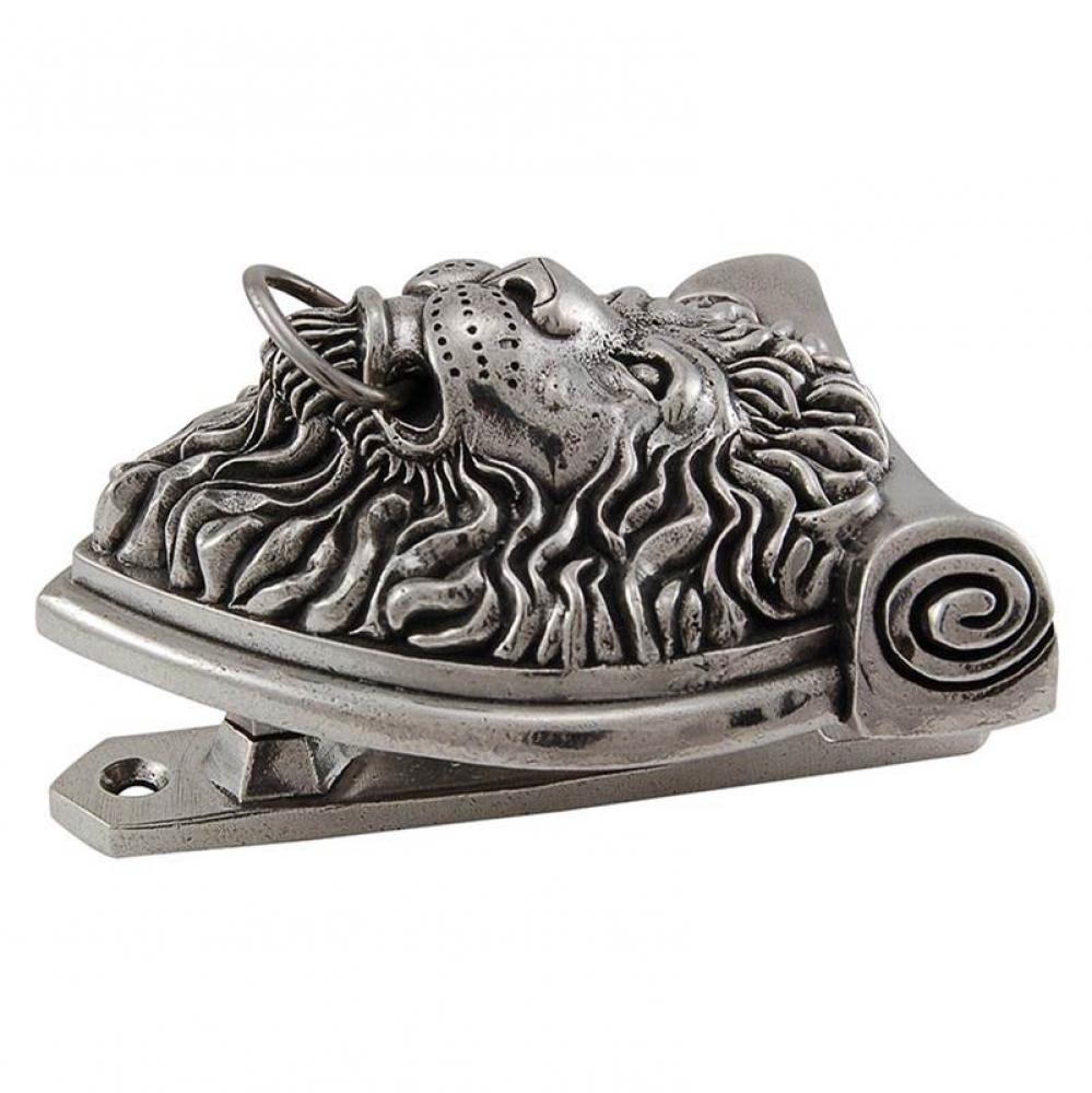 Sforza, Door Knocker, Lion, Vintage Pewter