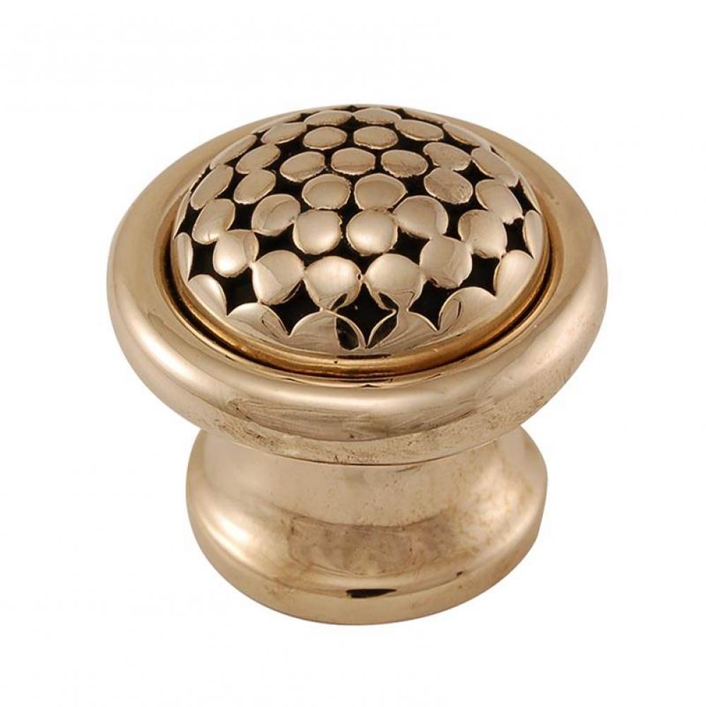 Tiziano, Knob, Large, Antique Gold